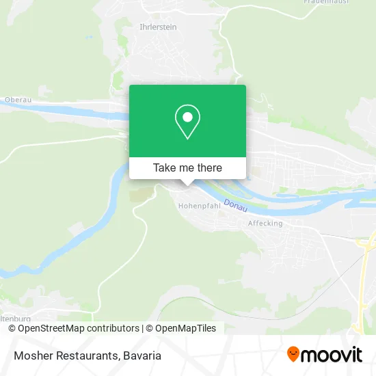 Карта Mosher Restaurants