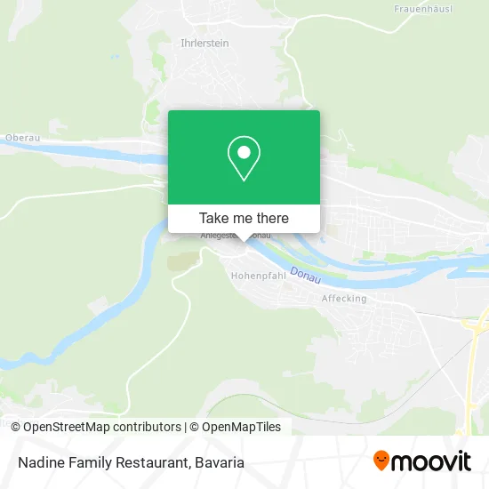 Карта Nadine Family Restaurant