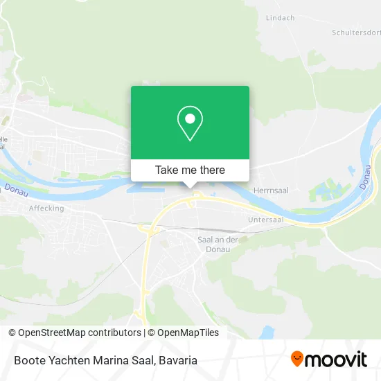 Карта Boote Yachten Marina Saal