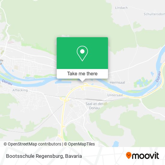 Bootsschule Regensburg map