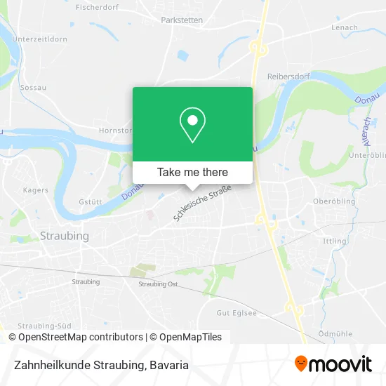 Карта Zahnheilkunde Straubing