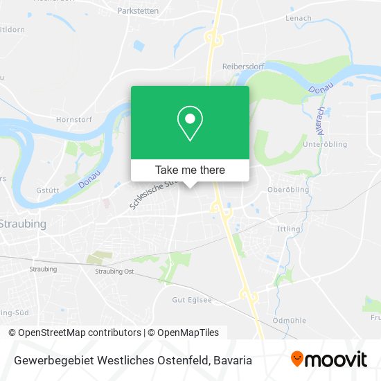 Gewerbegebiet Westliches Ostenfeld map