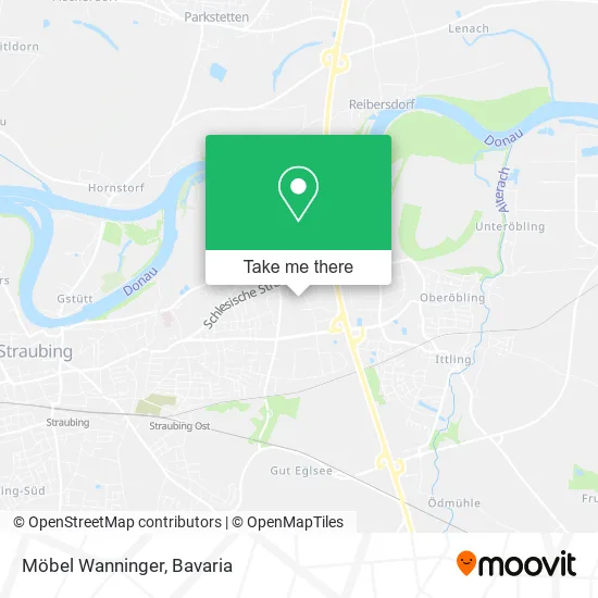 Карта Möbel Wanninger