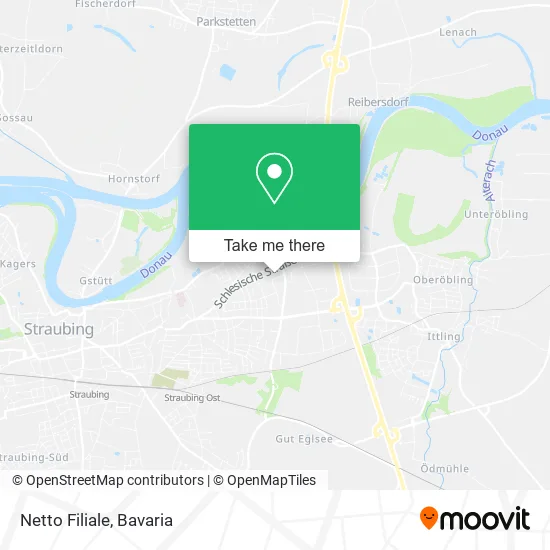 Netto Filiale map
