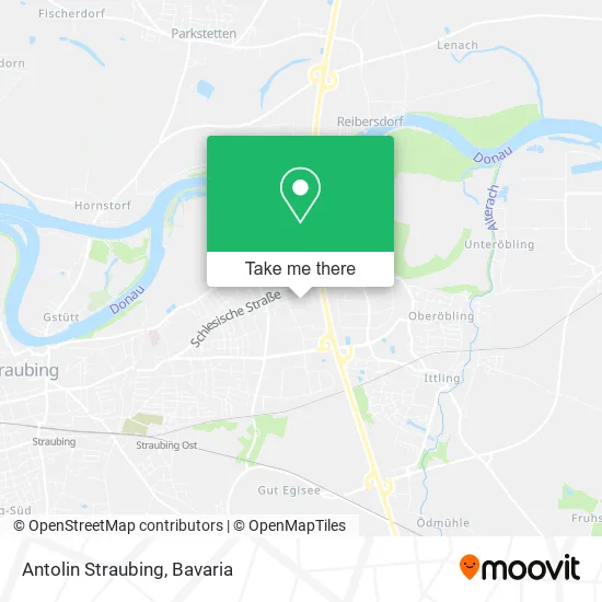 Карта Antolin Straubing