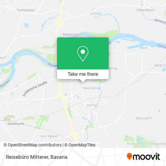 Карта Reisebüro Mitterer