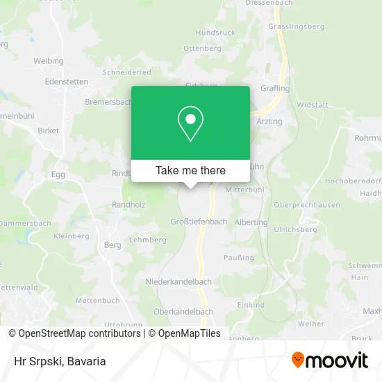 Карта Hr Srpski