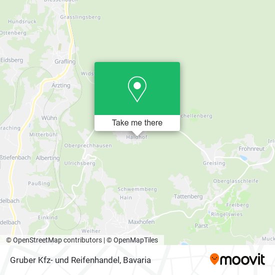 Gruber Kfz- und Reifenhandel map