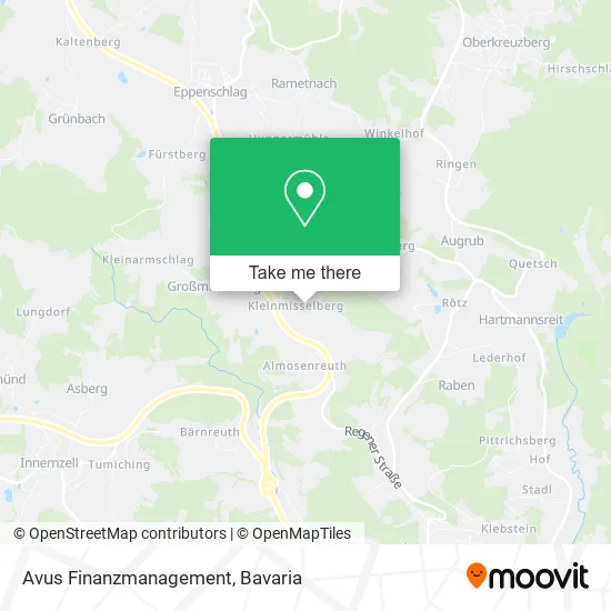 Карта Avus Finanzmanagement