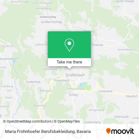 Maria Frohnhoefer Berufsbekleidung map