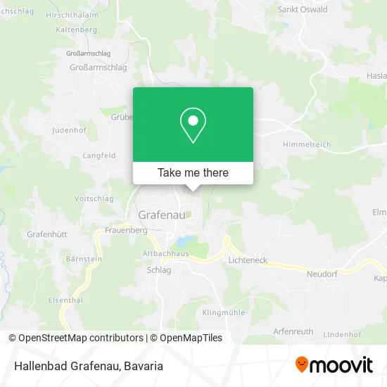 Карта Hallenbad Grafenau