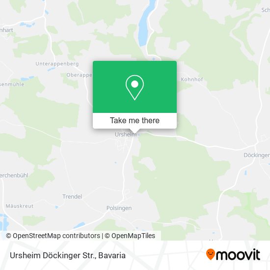 Ursheim Döckinger Str. map