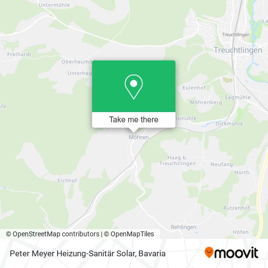 Peter Meyer Heizung-Sanitär Solar map