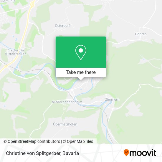 Карта Christine von Splitgerber