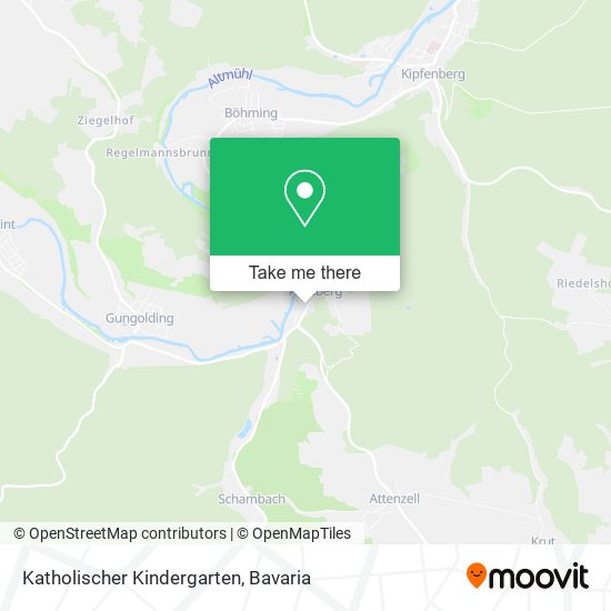 Katholischer Kindergarten map