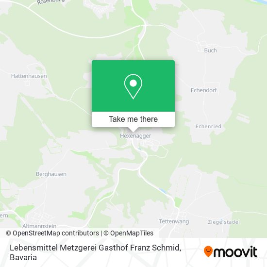Lebensmittel Metzgerei Gasthof Franz Schmid map