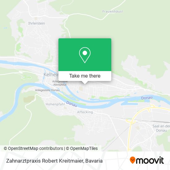 Zahnarztpraxis Robert Kreitmaier map