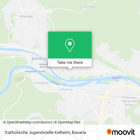 Katholische Jugendstelle Kelheim map