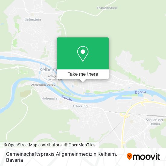 Gemeinschaftspraxis Allgemeinmedizin Kelheim map