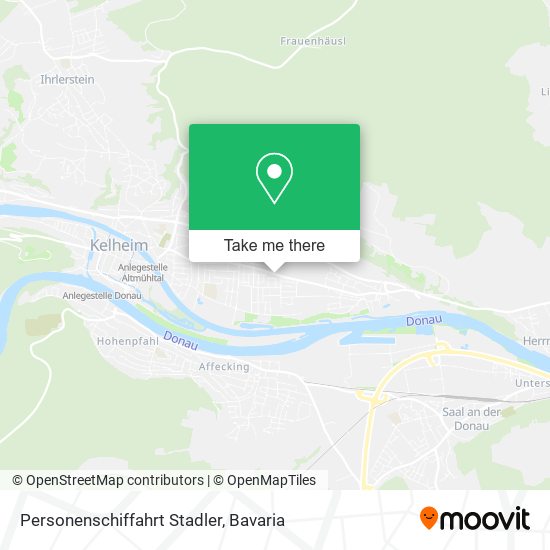 Personenschiffahrt Stadler map