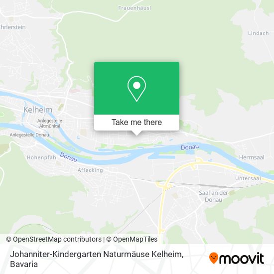 Johanniter-Kindergarten Naturmäuse Kelheim map