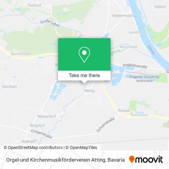 Orgel-und Kirchenmusikförderverein Atting map