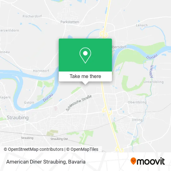 Карта American Diner Straubing