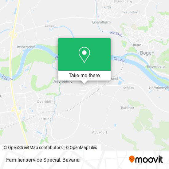 Familienservice Special map