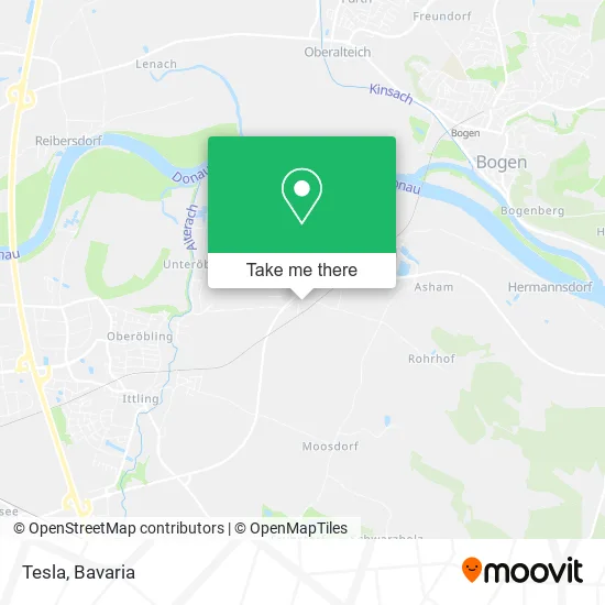 Карта Tesla