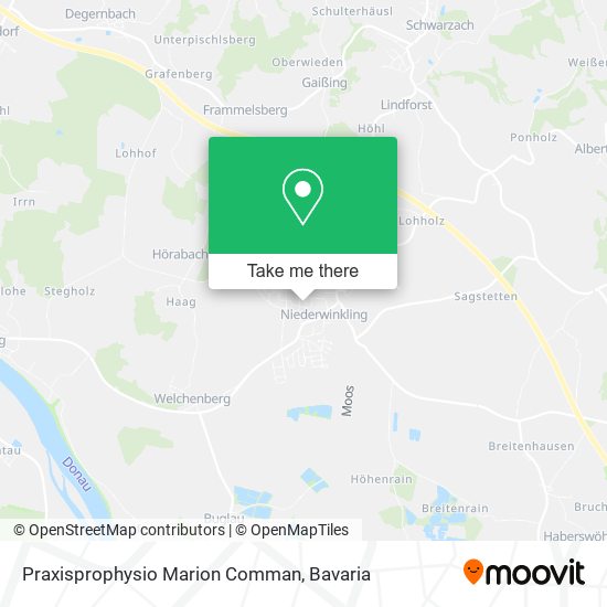 Praxisprophysio Marion Comman map