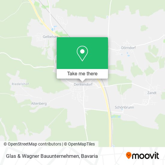Glas & Wagner Bauunternehmen map