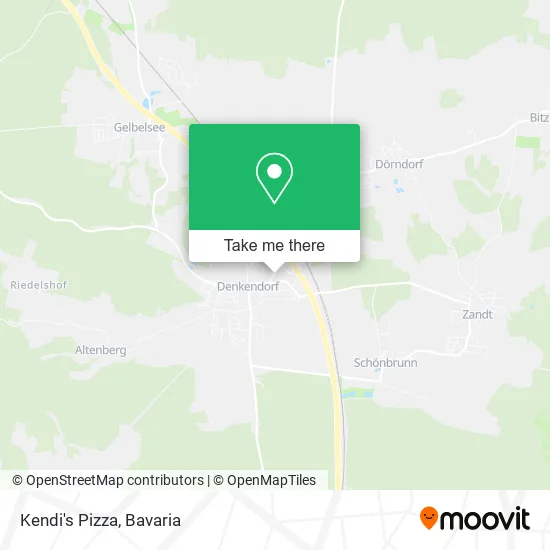 Карта Kendi's Pizza