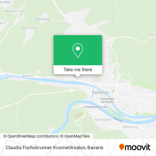 Карта Claudia Fuchsbrunner Kosmetiksalon