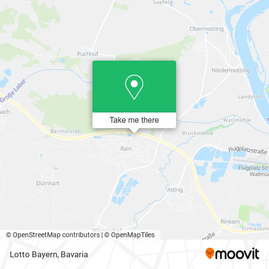 Карта Lotto Bayern