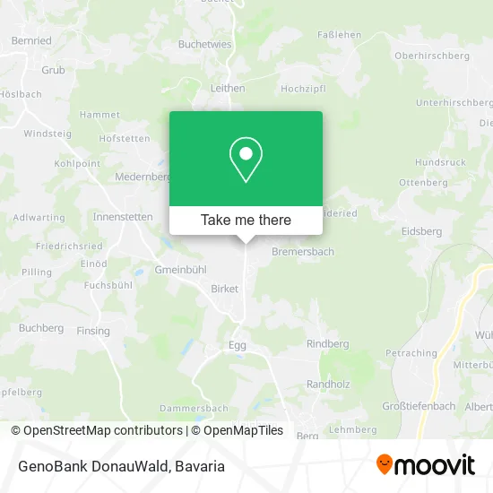 Карта GenoBank DonauWald