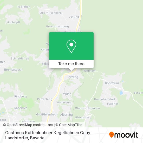 Gasthaus Kuttenlochner Kegelbahnen Gaby Landstorfer map