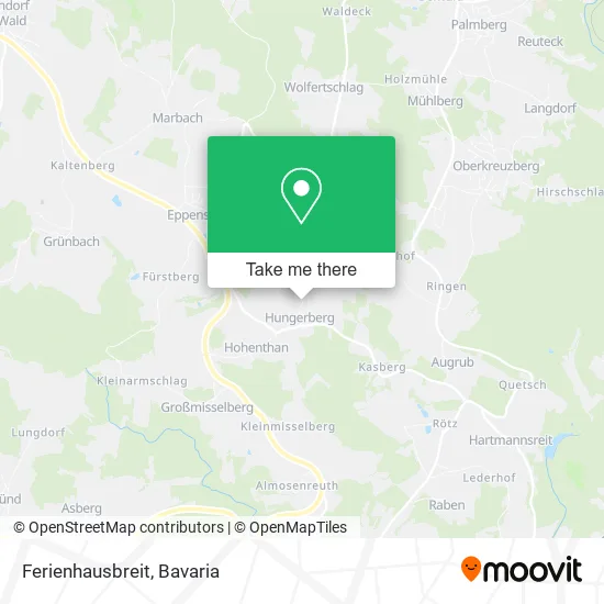 Карта Ferienhausbreit