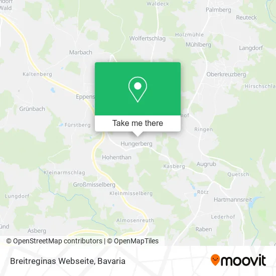 Карта Breitreginas Webseite