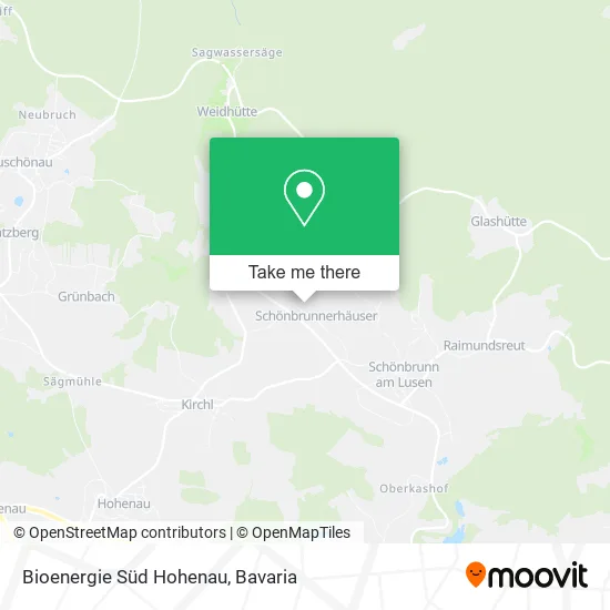 Карта Bioenergie Süd Hohenau