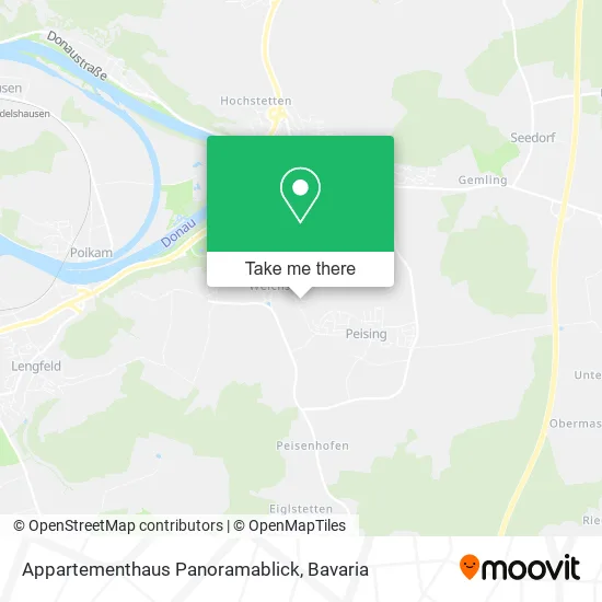 Карта Appartementhaus Panoramablick