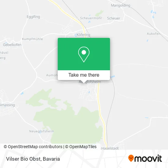 Карта Vilser Bio Obst