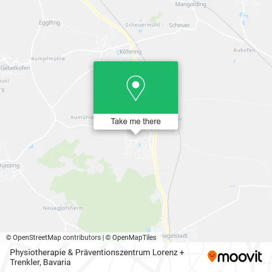 Карта Physiotherapie & Präventionszentrum Lorenz + Trenkler