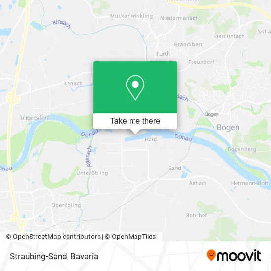Карта Straubing-Sand