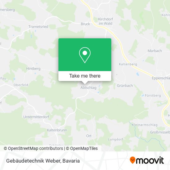 Gebäudetechnik Weber map