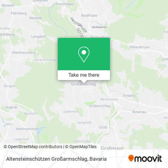 Altensteinschützen Großarmschlag map
