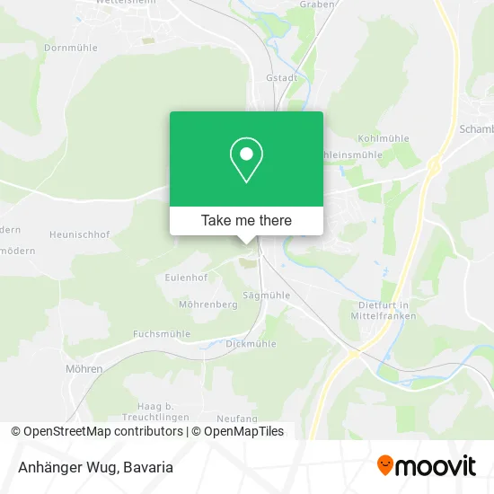 Карта Anhänger Wug
