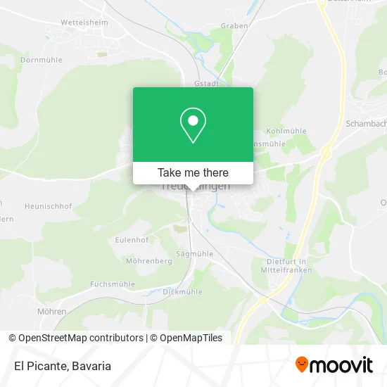 Карта El Picante