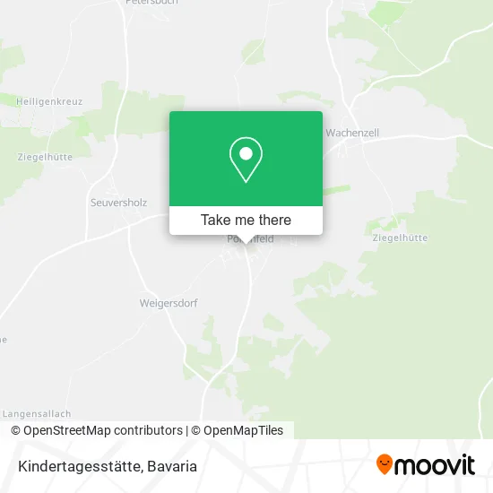 Карта Kindertagesstätte