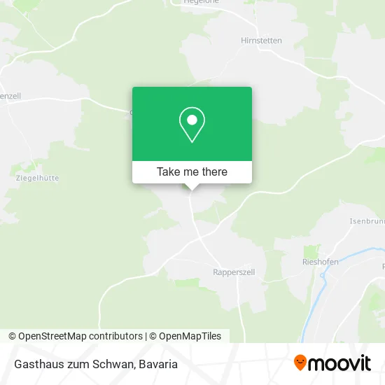Карта Gasthaus zum Schwan