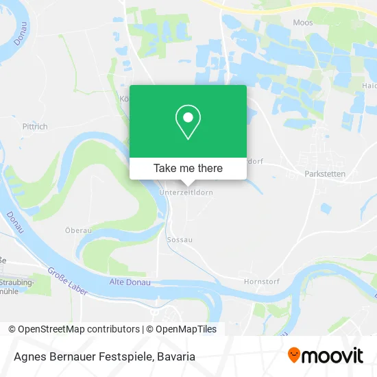 Карта Agnes Bernauer Festspiele